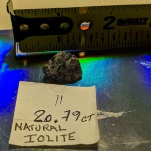 Iolite Large Big gemstone  rough 💙 blue gem gorgeous